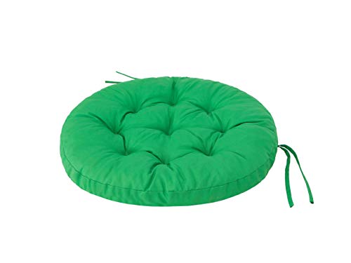 PillowPrim Schaukelkissen Kissen für Hängeschaukel von typ Storchennest, Schaukelauflagen Schaukelpolster Schaukelkissen Hängeschaukel Hängenest Ruhe Freizeit Grün ​65x65 cm von PillowPrim