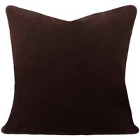 Dunkelbrauner Samtkissenbezug Reiches Schokoladenbraunes Dekokissen - Alle Größen Erhältlich von PillowTimeGirls