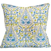 Floral Paisley Kissenbezug John Robshaw Busun Aqua Green von PillowTimeGirls