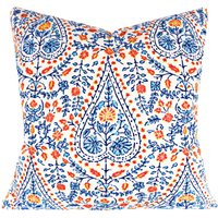 John Robshaw Blauer Blumen Kissenbezug Baumwoll Slub Ente, Beide Seiten von PillowTimeGirls