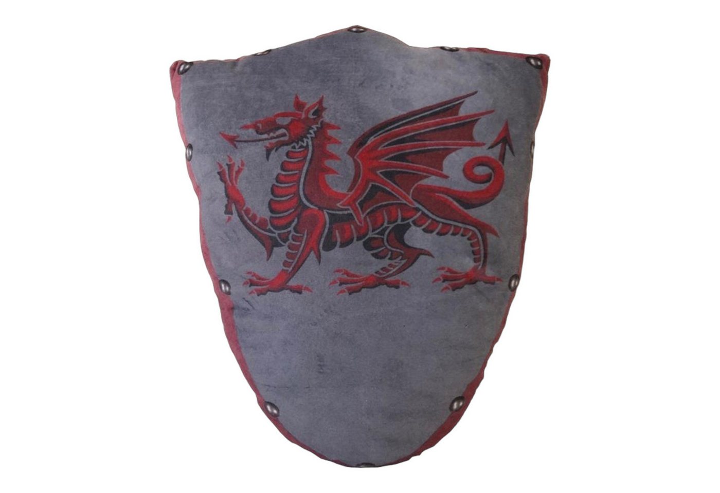 Pillowfight Warriors Dekokissen Pillowfight Warriors Mittelalter Drachen Schild Kissenschlacht Kissen von Pillowfight Warriors
