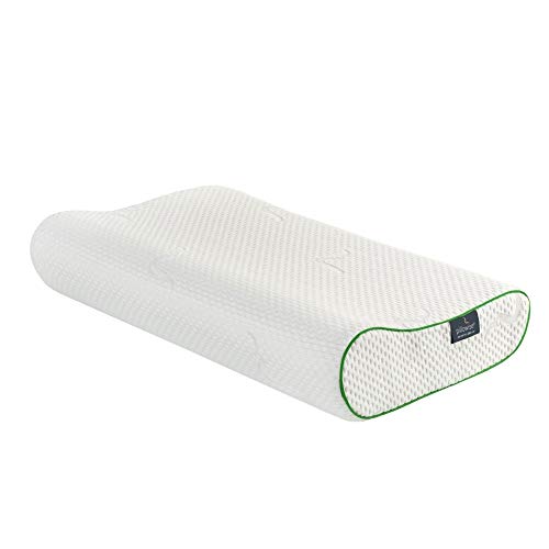 Pillowise Nackenstützkissen, Füllung mit 100% Memory Schaum, Tencel Bezug, waschbar Farbe Grün von Pillowise