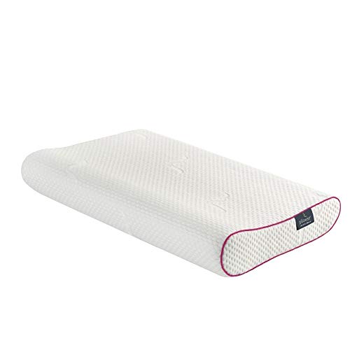 Pillowise Nackenstützkissen, Füllung mit 100% Memory Schaum, Tencel Bezug, waschbar Farbe Pink von Pillowise