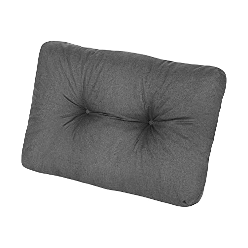 Pillows24 Palettenkissen | Palettenauflage Polster für Europaletten | Hochwertige Palettenpolster | Palettensofa Indoor & Outdoor | Erhältlich Made in EU (Armlehne 65x40, Graphit) von Pillows24