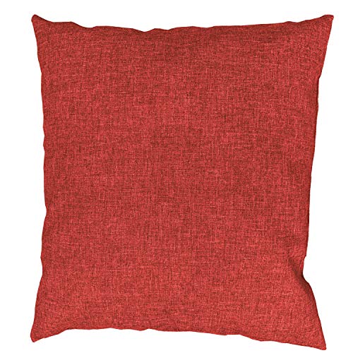 Pillows24 Palettenkissen | Palettenauflage Polster für Europaletten | Hochwertige Palettenpolster | Palettensofa Indoor & Outdoor | Erhältlich Made in EU (Kissen 50x50, Rot) von Pillows24