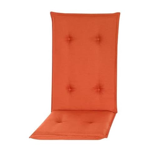 Pillows24 ® Gartenstuhlauflagen hochlehner 4er Set 120x50x8 cm, Stuhlkissen für Deine Gartenmöbel, Wetterfest Auflagen für Gartenstühle, Polster Auflagen für Klappstuhl von Pillows24