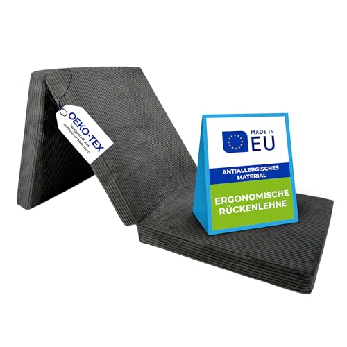 Pillows24 Klappmatratze – Faltbare und Klappbare Matratze als Gästematratze Klappbar, Bodenmatratze oder Reisebett – Faltmatratze für Erwachsene, nach ÖKO TEX Standard Pillows24 Klappmatratze – Faltbare und Klappbare Matratze als Gästematratze Klappbar, Bodenmatratze oder Reisebett – Faltmatratze für Erwachsene, nach ÖKO TEX Standard von Pillows24