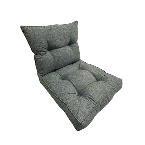 Pillows24 Loungemöbel-Kissen 2er Set – Sitzkissen40x40 cm und Rückenlehnkissen 40x50 cm, Polsterauflagen für Rattan-Möbel, Lounge-, Terrasse, Garten- und Balkonmöbel von Pillows24