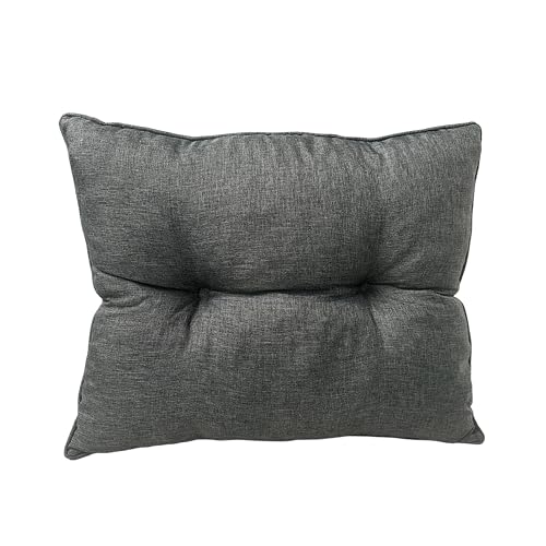 Pillows24 Loungemöbel-Rückenkissen 60x40 cm, rechteckig, Polsterauflage für Rückenlehne, geeignet als Palettenkissen, für Rattan-Möbel, Lounge-, Terrasse, Garten- und Balkonmöbel von Pillows24