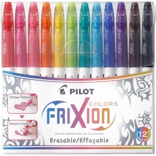 Pilot Fasermaler FriXion Colors Set 4144S12 Verschiedenfarbig sortiert 0.4 mm 12 St./Pack. 12 St. Pilot Fasermaler FriXion Colors Set 4144S12 Verschiedenfarbig sortiert 0.4 mm 12 St./Pack. 12 St. von PILOT