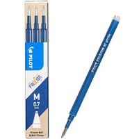 PILOT FRIXION Tintenrollerminen blau/schwarz 0,4 mm 3 St. von Pilot