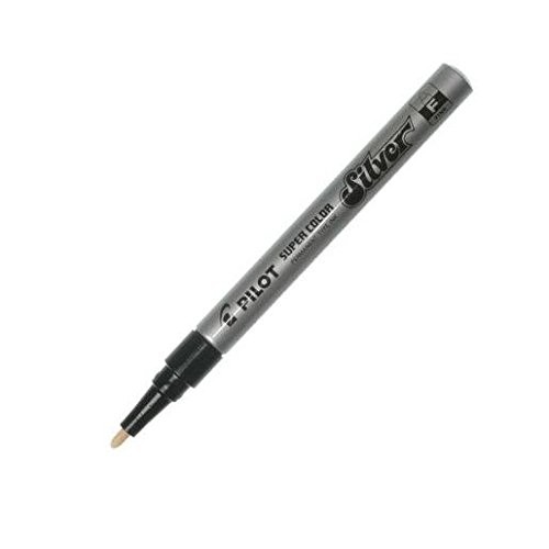 Pilot 3 Marker feine Spitze silber von PILOT