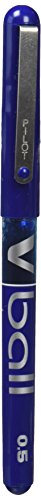 Pilot 718303 Kugelschreiber Roller V-Ball, 0.5 mm, blau von PILOT