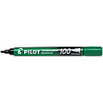 Pilot Super Grip 100 Permanentmarker Fein Rundspitze 1 mm Grün von Pilot