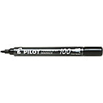 Pilot Super Grip 100 Permanentmarker Fein Rundspitze 1 mm Schwarz von Pilot