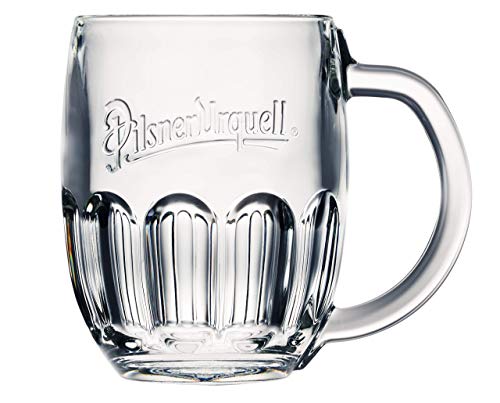 Pilsner Urquell 6 Stück Glas Gläser Halbliterglas 0,5l Bierglas Humpen Seidel Biergläser Tschechien von Pilsner Urquell