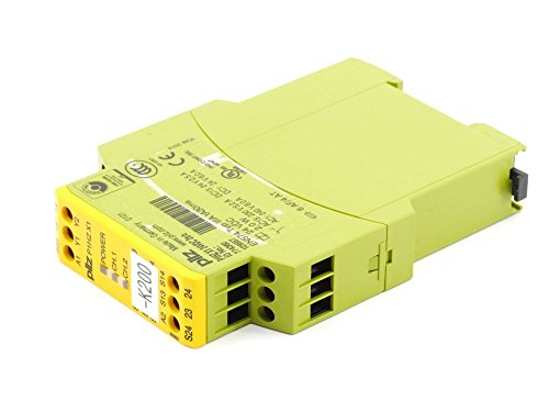 PILZ Sicherheitsschaltgerät PNOZ X1 24VAC/DC 3n/o 1n/c 3 Schließer, 1 Öffner (B x H x T) 22.5 x 8 von Pilz