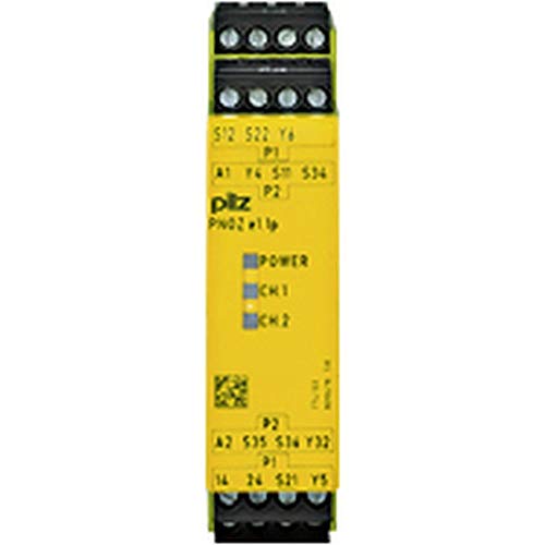PILZ Sicherheitsschaltgerät PNOZ e1.1p 24VDC 2so Betriebsspannung: 24 V/DC 2 Schließer (B x H x T) von Pilz