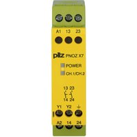 Pilz Not-Aus-Schaltgerät 230VAC 2n/o PNOZ X7 #774056 von Pilz