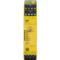 Pilz Not-Aus-Schaltgerät 24VDC 3 n/o 1 n/c PNOZ s4 #750104 von Pilz