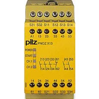 Pilz Not-Aus-Schaltgerät 24VDC 5n/o 1n/c PNOZ X13 #774549 Pilz Not-Aus-Schaltgerät 24VDC 5n/o 1n/c PNOZ X13 #774549 von Pilz