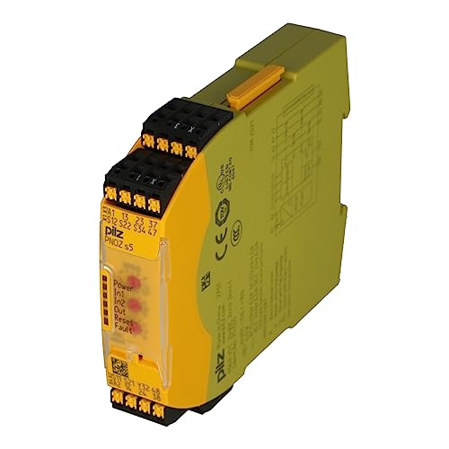 PILZ Sicherheitsschaltgerät PNOZ s5 C 24VDC 2 n/o 2 n/o t Betriebsspannung: 24 V/DC 2 Schließer (B von Pilz