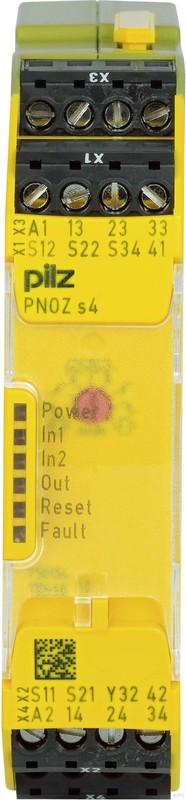 Pilz Sicherheitsschaltgerät Schaltgerät Sicherheit Pnoz S9 3n/O T 1n/C T 24 V/Dc B-Ware von Pilz