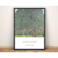 Gustav Klimt Poster Der Birnbaum Kunstdruck von PimlicoPrints
