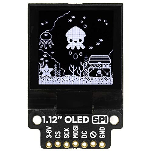 Pimoroni 1.12" Mono OLED (128x128, weiß/schwarz) Breakout - SPI von Pimoroni