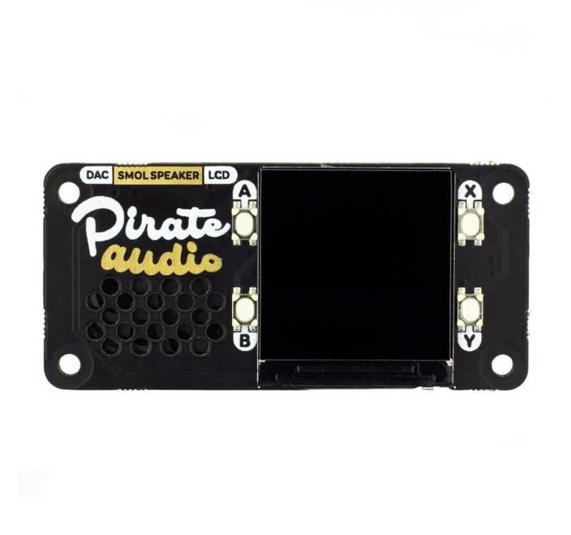 Pimoroni Audio-Board Pirate Audio HAT für Raspberry Pi, mit eingebautem Lautsprecher von Pimoroni