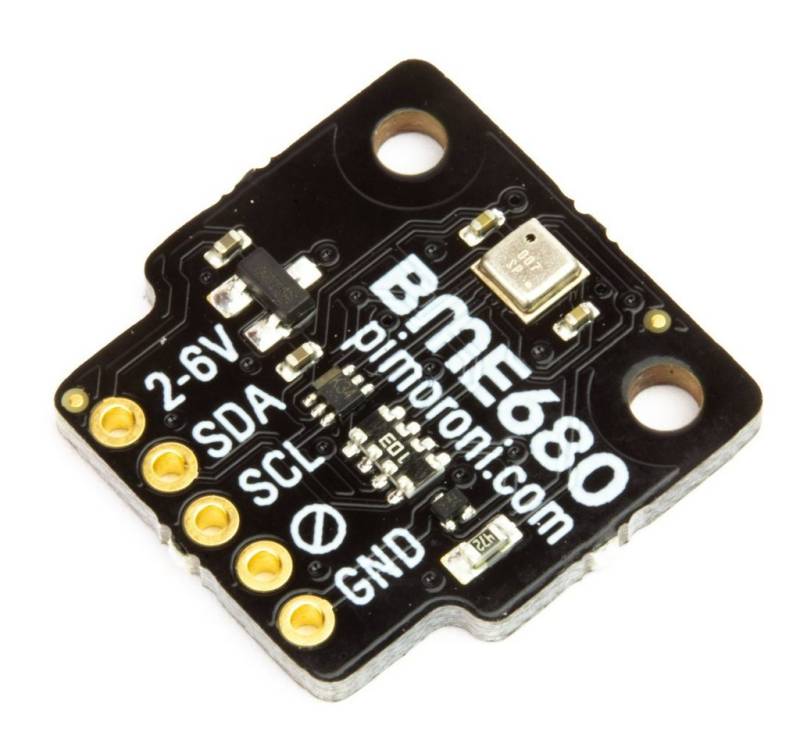 Pimoroni Sensor BME680 Luftqualitäts, Temperatur, Druck, Feuchtigkeits Sensor von Pimoroni