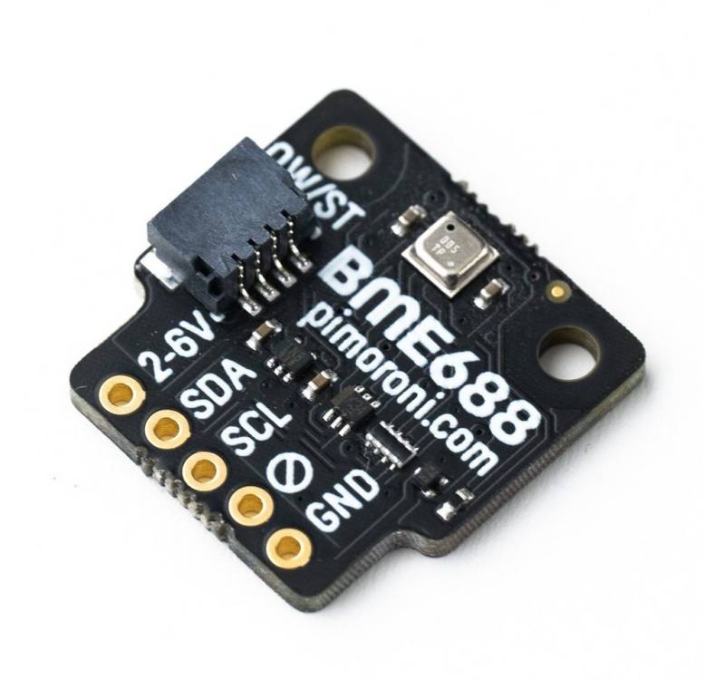 Pimoroni Sensor BME688 4-in-1 Luftqualitäts Breakout (Gas, Temperatur, Druck von Pimoroni