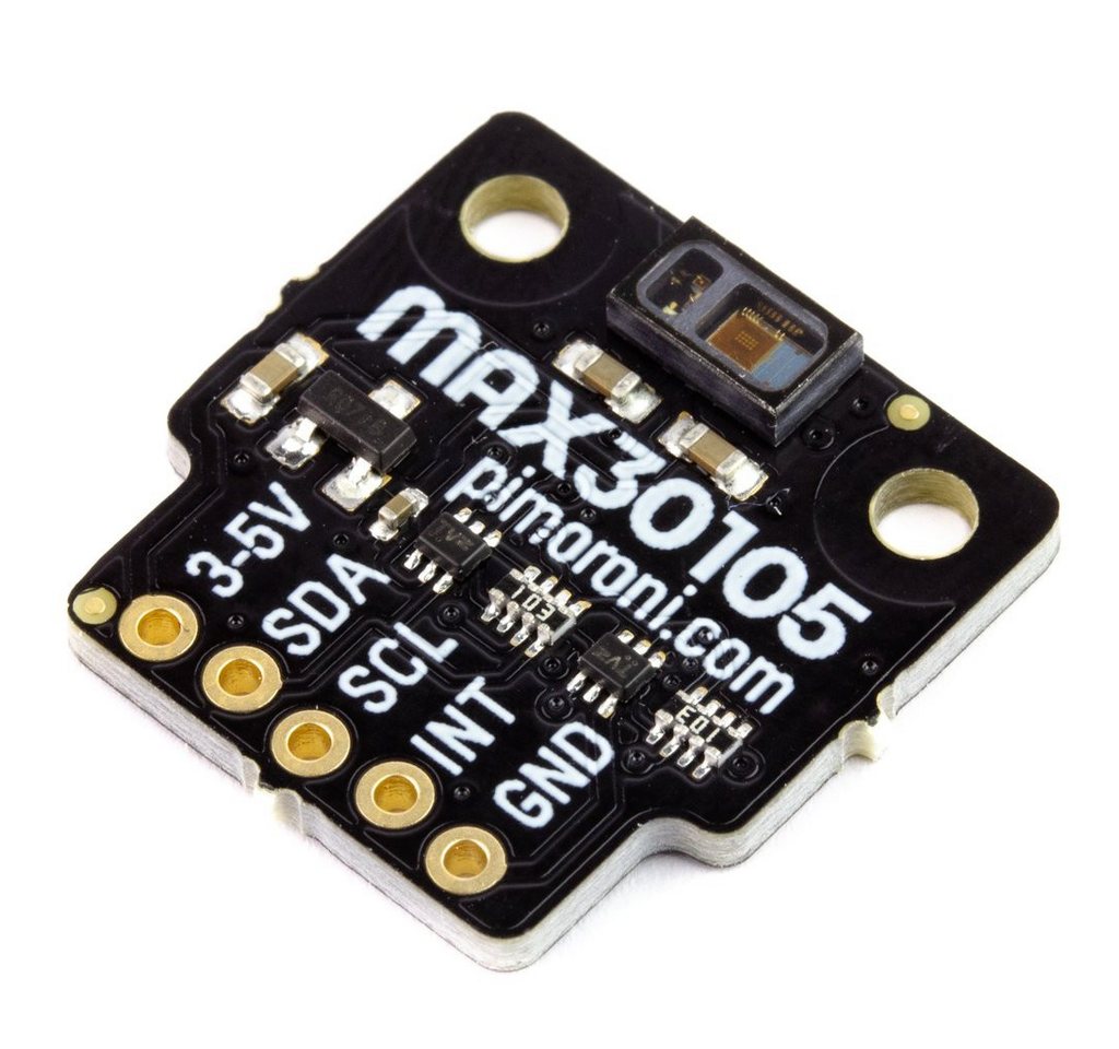 Pimoroni Sensor MAX30101 Puls-, Blutsauerstoffmessgerät, Rauch Sensor Breakout Pimoroni Sensor MAX30101 Puls-, Blutsauerstoffmessgerät, Rauch Sensor Breakout von Pimoroni