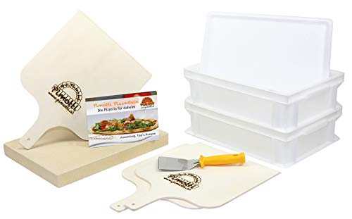 Pimotti Advanced Pizzabäcker/Brotbäcker Set - Rustikal - Bäcker Set - Ofenfest - Pizza von Pimotti