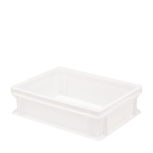 Pimotti Pizzaballenbox (1er Set ohne Deckel) mit 30 x 40 x 12 cm, Kunststoffbehälter für Pizzateig, Stapelbehälter, Gärbox (11,5 Liter) von Pimotti