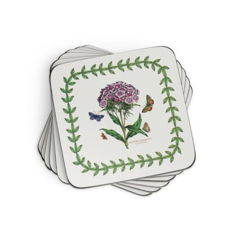 Pimpernel Portmeirion – Botanic Garden Untersetzer – Set mit 6 Motiven (mehrfarbig) von Portmeirion