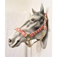 Pferdehalfter "Glücksklee" Halfter Flechthalfter Pferd Halftergröße Shetty Pony Vollblut/Cob Warmblut Kaltblut von PimpyourWorld