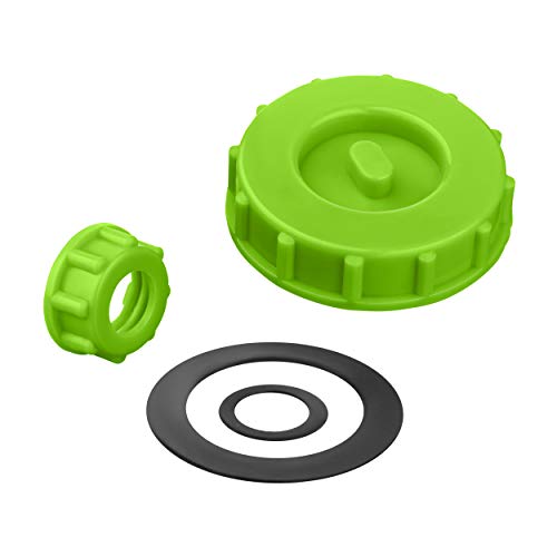 GluBot Original Zubehör - Deckel & Haltering [+ Dichtungen] - Luftdichtes Verschließen der Leimflasche - Lid & Ring - FastCap Pinava Edition von Pinava