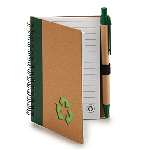 Pincello S3601133 Notizbuch, recyceltes Material, mehrfarbig, 1 x 13 x 10,5 cm von Pincello
