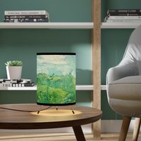 Kunst Lampe, Natur Van Gogh Dekor, Vincent Gogh, Geschenk, Wohndekor, Kunst, Landschaftsmalerei, Geschenk von PinePrintCo