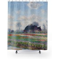 Monet Duschvorhang, Kunst Claude Monet, Monet-Dekor, Malerei, Blumen Blumendekor, Geschenk von PinePrintCo