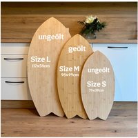 Surfboard Couchtisch Tischplatte Aus Massivem Bambus Tisch Esstisch, Auch Als Geschenk Oder Gästebuch Möglich Diy von PineappleboardsShop