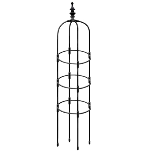 Garten Obelisk 59 Höhe Metall Obelisken für Kletterpflanzen rostfeste Pflanzenschlangen für Blumen Gemüse Obst Reben Stütze, Obelisken für Klettern Pflanzen Garten Obelisk 59 Höhe Metall Obelisken für Kletterpflanzen rostfeste Pflanzenschlangen für Blumen Gemüse Obst Reben Stütze, Obelisken für Klettern Pflanzen von Pineeseatile