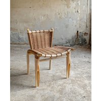 Bambus Stuhl, Handgemacht, Gartenstuhl, Komfort Stil, Sehr Elegantes Design in Natürlicher Feiner Qualität Aus Massivem Bambus, | Kurze Rückenlehne von Pinewoodhandicraft