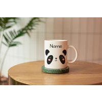 Personalisierte Panda Tasse Mit Namen, Personalisierbare Tasse, Kindertasse Panda, Namenstasse von Pingoala