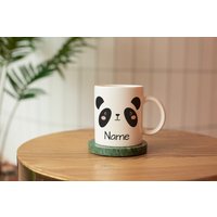 Personalisierte Panda Tasse Mit Namen, Personalisierbare Tasse, Kindertasse Panda, Namenstasse von Pingoala