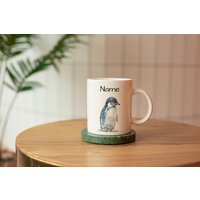 Personalisierte Pinguin Tasse Mit Namen, Personalisierbare Tasse, Kindertasse Pinguin, Namenstasse von Pingoala