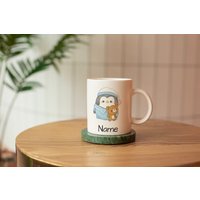 Personalisierte Pinguin Tasse Mit Namen, Personalisierbare Tasse, Kindertasse Pinguin, Namenstasse von Pingoala