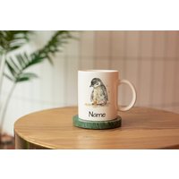 Personalisierte Pinguin Tasse Mit Namen, Personalisierbare Tasse, Kindertasse Pinguin, Namenstasse von Pingoala