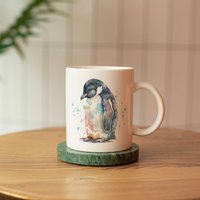 Pinguin Tasse - Ein Schönes Geschenk Für Kaffeeliebhaber, Die Mama Oder Freundin | Muttertag, Geburtstag, Weihnachten, Jahrestag von Pingoala